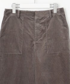 J.PRESS LADIES 【洗える・吸水速乾】AIRDUROY LIGHT コーデュロイ ベイカー パンツ