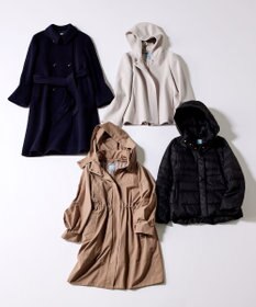 組曲 S ライトタフタショートダウンコート