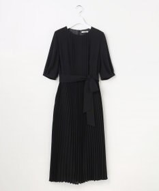 自由区 S シフォンプリーツ ワンピース