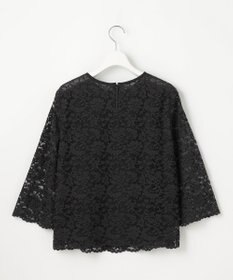 自由区 【セットアップ対応・洗える】フルールスカラレースプルオーバー ブラウス