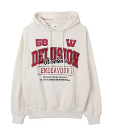 WEGO ロゴビッグプルパーカー