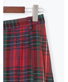 Te chichi チェックアソートロングプリーツスカート