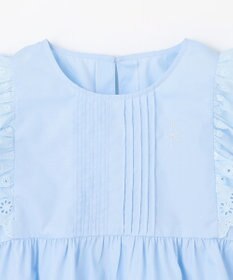 組曲 KIDS 【150-160㎝】レースペプラム ブラウス