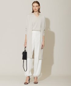 ICB L 【WEB限定カラーあり・接触冷感・UVケア・洗える】 シンセティックハイゲージ ロングカーディガン