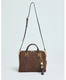 style code 【VerdeVari/ヴェルデヴァリ】スエードボストンバッグ