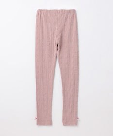 ANY KIDS ケーブル ジャガード レギンス