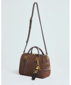 style code 【VerdeVari/ヴェルデヴァリ】スエードボストンバッグ