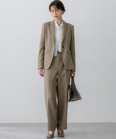 23区 【洗える】ウールライクカルゼ テーラード ジャケット