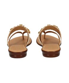 INTER-CHAUSSURES 【ITALIAN SHOEMAKERS】フラワーベルトトングサンダル