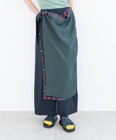 COQ MULTI WAY SAILER ラップスカート付きパンツ