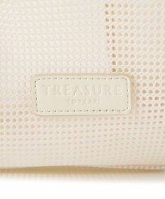 TOPKAPI 【TREASURE TOPKAPI】スパンコール ハンドル メッシュ トート バッグ