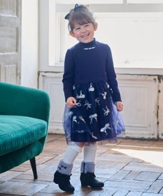 ANY KIDS ドッキングチュールワンピース