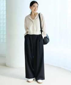 UNFILO シアーダンボールニット ZIPフーディ