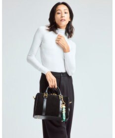 style code 【VerdeVari/ヴェルデヴァリ】スエードボストンバッグ