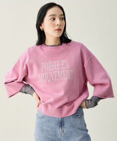 ANY ピグメントロゴスウェット