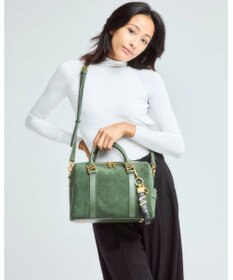 style code 【VerdeVari/ヴェルデヴァリ】スエードボストンバッグ