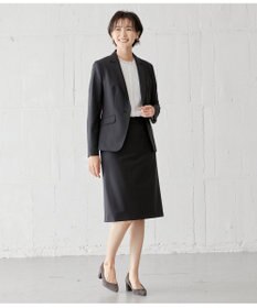 J.PRESS LADIES L BAHARIYE SOLID フレアースカート