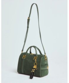 style code 【VerdeVari/ヴェルデヴァリ】スエードボストンバッグ