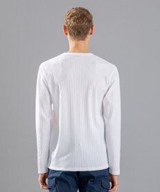 JOSEPH HOMME 【LEON 掲載】テックリブジャージー　Vネックカットソー