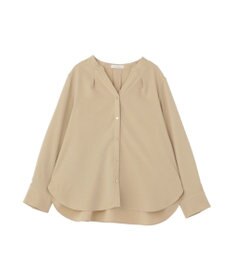 Green Parks ＳＥＴ２点スキッパーブラウス＋プリーツスカート