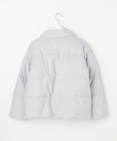 Feroux ファーカラー付き・ダウン見え中綿 ジャケット