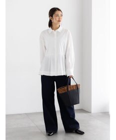 Te chichi ペプラムシャツ