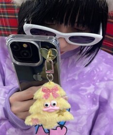 WEGO ミニキラリンツリーモンスターぬいぐるみキーホルダー