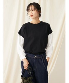 CRAFT STANDARD BOUTIQUE ９分袖ショルダータックプルオーバー