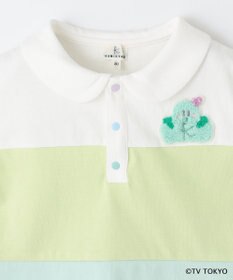 組曲 KIDS 【80-100㎝】シナぷしゅ襟付き カットソー