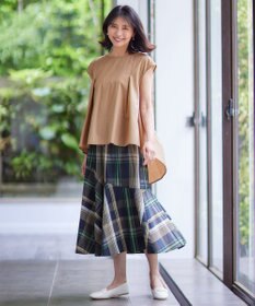 ANY 【洗濯機可能】シルキーソフトブラウス