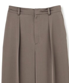 uncrave ライトダブルサテン ワイドパンツ