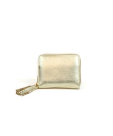 UNBILLION ペルケ perche / ドット型押し・ジャバラカードウォレット