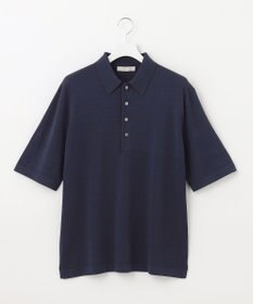 UNFILO MENS 【接触冷感】イージーケア ニットポロ [23年春夏商品]