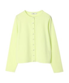 earth music&ecology パールスナップボタンカーディガン