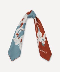 LIBERTY. アイリス スキャッター 70x70 シルク スカーフ