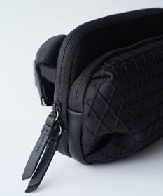 MIYABIYA LAQUOH【撥水加工】篭目柄エンボスボンディング2WAYショルダー