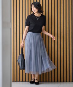 ANY 【2SET】ニットツインセット（半袖ニット＋Vネックカーデ）