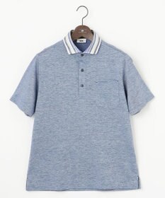 JOSEPH ABBOUD 【リネン素材/吸水速乾/日本素材】リネンハニカム ダディ ポロシャツ