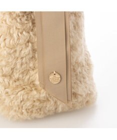 UNBILLION カシュカシュ cachecache / 下がりグログランボアトートバッグ