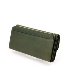 UNBILLION ペルケ perche ジェムストーンヒネリかぶせ長財布