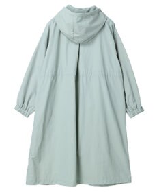 Green Parks フーデットロングコート