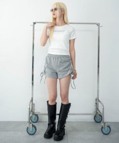 WEGO グラフィックリブT