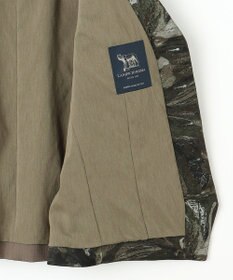 JOSEPH ABBOUD 【イタリア素材/軽量/ストレッチ】バックプリントジャージーベスト