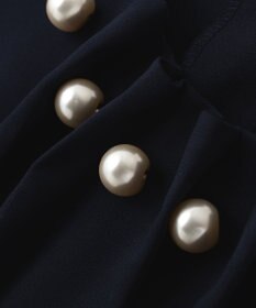 YECCA VECCA パールタックブラウス