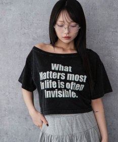 WEGO 2WAYオフショルショートT