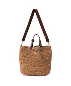 IBIZA ラフィア　2WAYバッグ