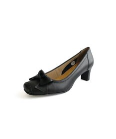 Pointer 日本製 本革リボンパンプス