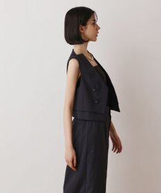 GRACE CONTINENTAL オックスショートジレ