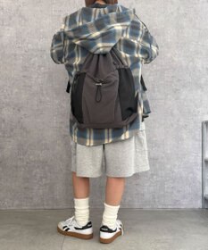 WEGO 【ユニセックス着用ITEM】メッシュポケットナップサック