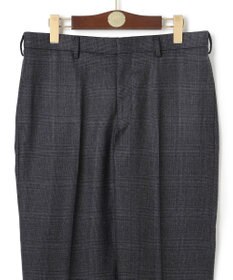J.PRESS MEN 【ストレッチ / 洗える】トリートメントウールシェードブルーチェック スラックス